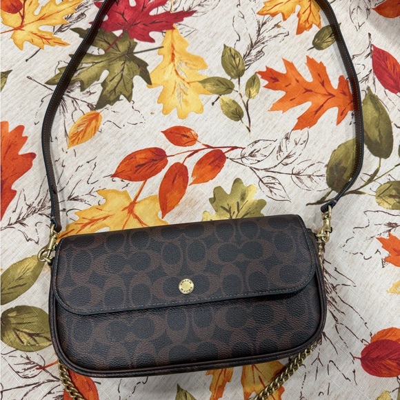 Coach Signature Brown Crossbody Bag - Picture 4 of 4